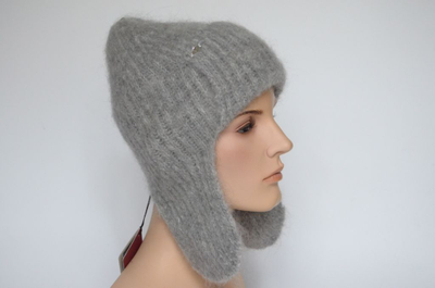 Шапка ушанка Vizio 9020 UO серая