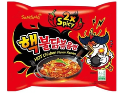 Лапша SAMYANG Buldak "Острая курица Ramen" 2x Spicy 140гр