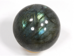 Шар Лабрадорит, Мадагаскар (40 мм, 87 г) №35337