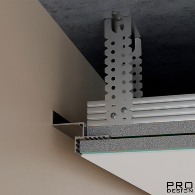 Парящий потолочный профиль Pro Design Gipps 602 Черный