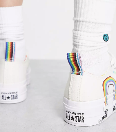All star rainbow converse clearance