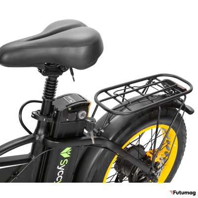 Электровелосипед SYCCYBA H1 (F10) DUAL 23AH желтый