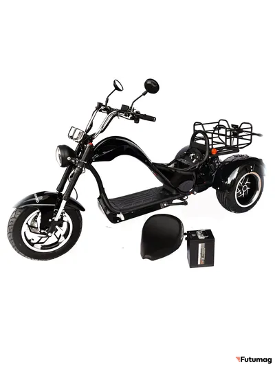 Электроскутер citycoco Skyboard Trike Chopper