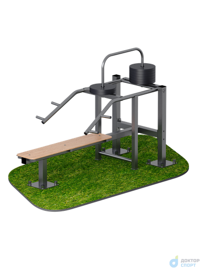 Уличный тренажер жим лежа