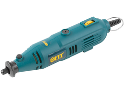 Гравировальная машина 135 Вт; 10000-32000 об/мин; 2,4/3,2 мм; БС щеток; набор насадок  [60053]