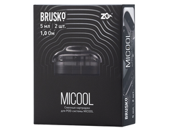 КАРТРИДЖ BRUSKO ZQ MICOOL 1.0 om (шт)