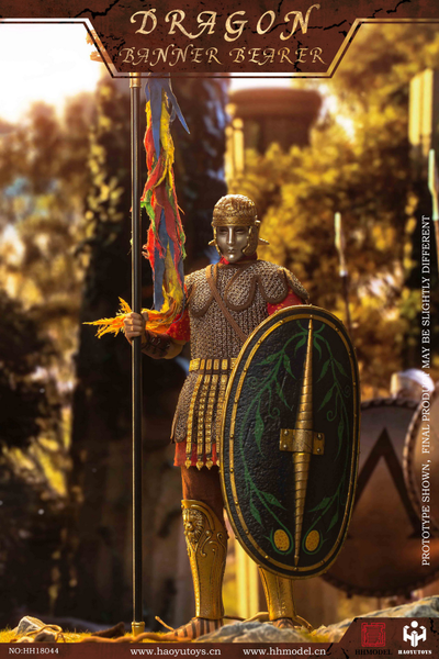 Знаменосец римской ауксилии - КОЛЛЕКЦИОННАЯ ФИГУРКА 1/6 Empire Series-Dragon Banner Bearer (HH18044) - HHMODEL x HAOYUTOYS