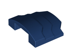 Wedge 4 x 3 Stepped No Studs, Dark Blue (66955 / 6323472)