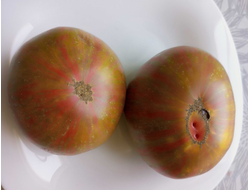 Томат Мятные полосы (Dwarf Peppermint Stripes)