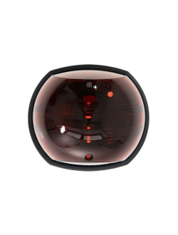 Бортовой огонь Lalizas Crystal 30552 86x52мм 12В 10Вт красный из черного нейлона для судов до 12м
