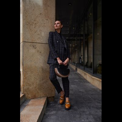 SLICY BAG 2116 Черный/коричневый