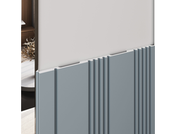 Молдинг Cosca MF002, гладкий, под покраску, экополимер, 2,8 метра