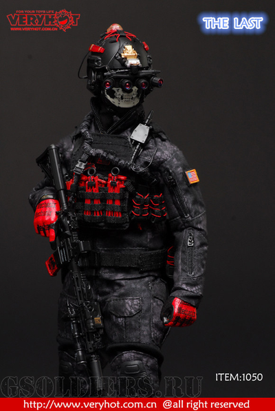 КОМПЛЕКТ ЭКИПИРОВКИ 1/6 (1050) -VERYHOT (БЕЗ ТЕЛА И ГОЛОВЫ)
