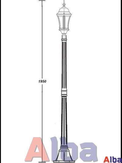 Astoria 308 L BG Парковый светильник
