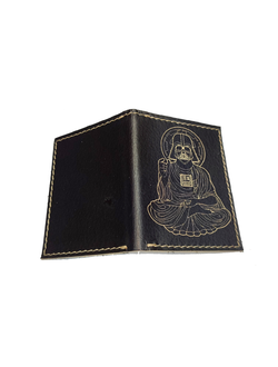 Картхолдер-книжка с двумя отделениями "Дарт Вейдер - будда"