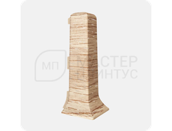 Угол внешний для ПВХ плинтуса Vilo Linela 410 Дуб аделаида