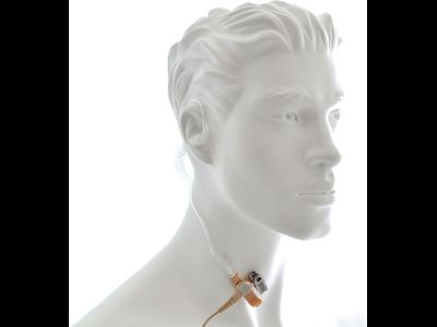 Гарнитура TurboSky TK-3 White (телесного цвета, разъем Kenwood)