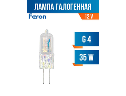 Feron Лампа галогенная, 35W 12V JC/G4.0, HB2 2056