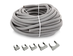 Труба гофрированная ПВХ и аксессуары