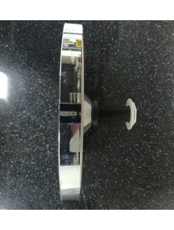 Лейка тропическая для душевой кабины диаметр 20 см серая