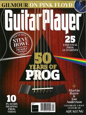 Guitar Player Magazine April 2021 50 Years Of Prog Cover Иностранные журналы о гитарах, Intpressshop