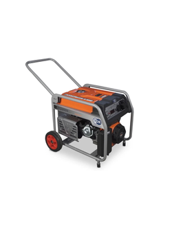 Генератор бензиновый TOR KM11000H 8,0 кВт 220В 27 л с электростартером и колесами