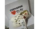 Летние Кеды Converse Comme des Garçons белые в горошек купить не дорого 157249C