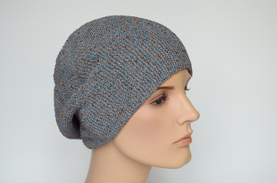 Женский берет Италия Визио 7085 серый