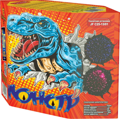 Батарея салютов  МОНСТР (1" / 13 залпов)