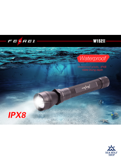 Фонарь подводный FEREI W152II 1000Lm