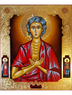 Мария Египетская, Святая Преподобная. Рукописная икона.