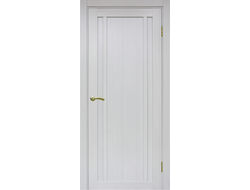 Межкомнатная дверь "Турин-522.111" ясень серебристый (глухая)