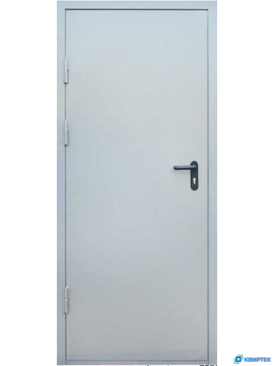 Противопожарная однопольная металлическая дверь ДМПД 1/60 купить в Челябинске | КВИРТЕК