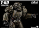 ПОСЛЕ ОБЗОРА - Камуфлированная силовая броня Т-60 (Fallout) - Коллекционная ФИГУРКА 1/6 Fallout T-60 Camouflage Power Armor (3Z0178) - Threezero