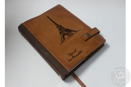 именной ежедневник на заказ, ежедневник из натуральной кожи, подарок для руководителя