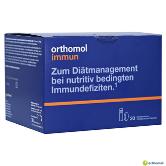 Витамины Orthomol Immun / Ортомол Иммун 30 дней (питьевые бутылочки/таблетки)