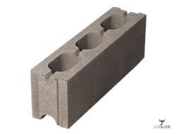 Керамзитобетонный блок Lakka VSH-150