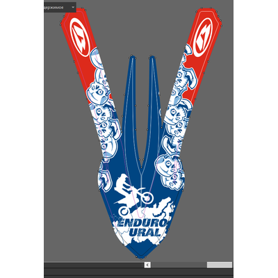 Наклейки на мотоцикл Beta RR 2020-2022 #1976