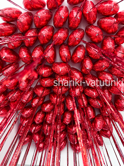 Набор «150 красных сердец с дождиком»