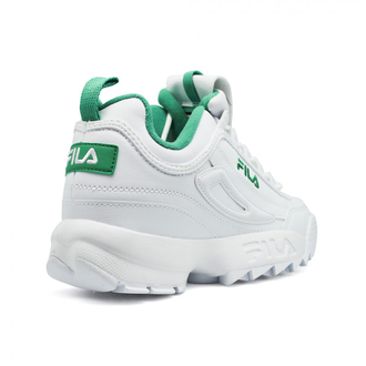 Fila Disruptor 2 Белые с зеленым (36-41)