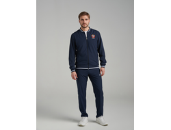 Спортивный костюм мужской СССР 15SKM-1743 (темно-синий и красный)