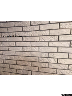 Декоративный гипсовый камень 23*6см толщина 1см г. Тамбов цена за 1 кв.м