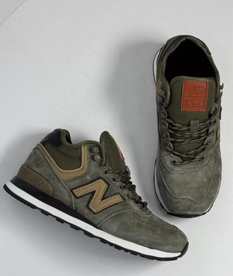 New Balance Classic 574 Khaki С Мехом