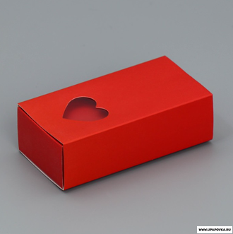 Коробка под бижутерию «Красная», 10 х 5 х 3 см