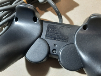 SONY Контроллер Diamond Black Черный Металлик для PlayStation 1 DualShock 1 SCPH-1200 Сделан в Японии