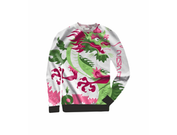 Свитшот 3D с полной запечаткой год Дракона №12