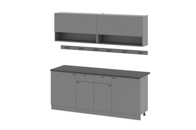 Кухонный Гарнитур "Энни" (2,0 м) Графит