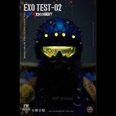 Боец в экзоскелете 2.0 - КОЛЛЕКЦИОННАЯ ФИГУРКА 1/6 scale EXO-SKELETON ARMOR SUIT TEST-02 (SS125) - SOLDIER STORY