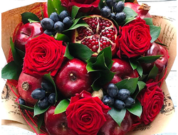 Букеты из фруктов