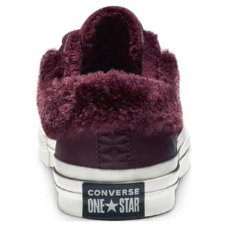 Кеды Converse One Star Sp зимние цвет  бордовый